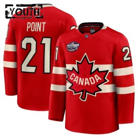 Børn Canada Trøje 4 Nations Face Off 2025 Fanatics Premium Brayden Point Rød